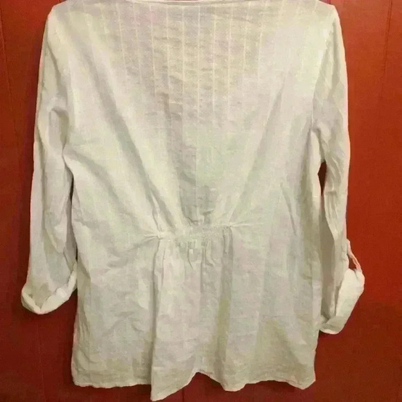 Calvin Klein Jeans peasant shirt - Picture 5 of 7